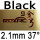 black 2.1mm H37