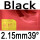 black 2.15mm H39