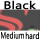 black medum hard