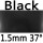 black 1.5mm 37°