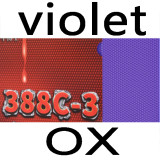 DAWEI 388C-3 Colorful Short Pimples OX