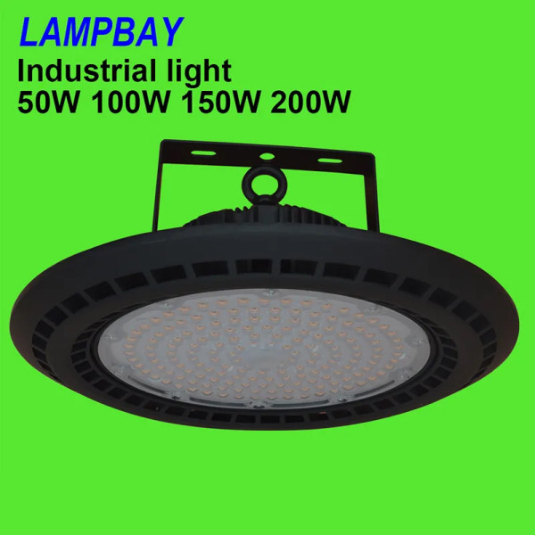 LED High Bay Light 50W 100W 150W 200W UFO Shaped Lamp Workshop Garage Warehouse Stadium Market Industrial Lighting