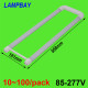 U shaped LED Tube Bulb 2Ft 20W 2200LM Triac Dimmble T8 G13 square fixture Light Retrofit Fluorescent Lamp 110V-277V