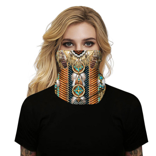 (Non-protection) Face Mask and Neck Warmer with Dust and Sun UV Protection