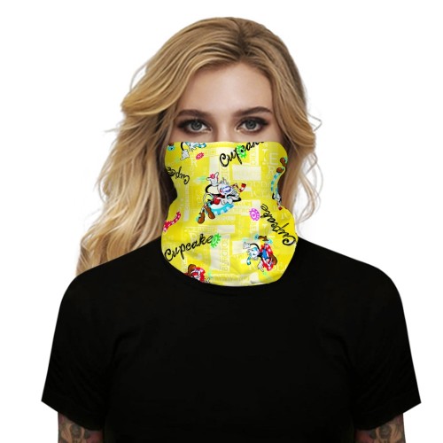 (Non-protection) Face Mask and Neck Warmer with Dust and Sun UV Protection
