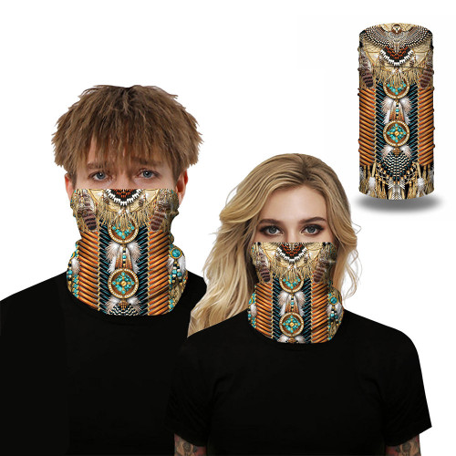 (Non-protection) Face Mask and Neck Warmer with Dust and Sun UV Protection