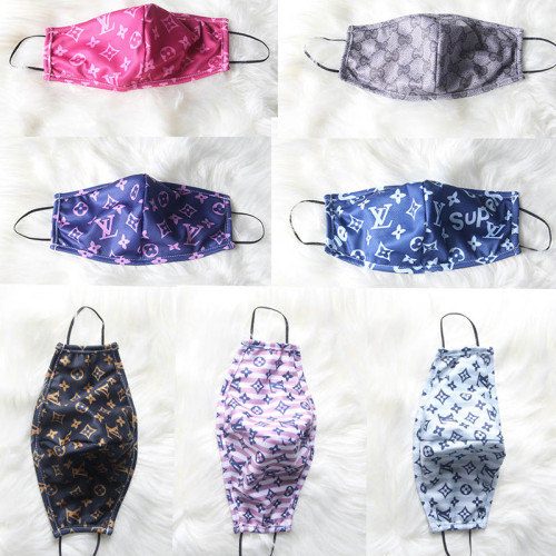 (Non-protection) Fashion Print One Piece Face Shield