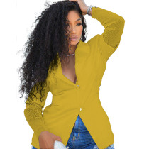 Autumn Mesh Women Blouse