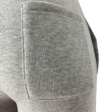 Casual Sports Drawstring Pants with Pockets