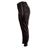 PU Leather Pants