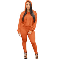 Casual Hoodie Two Piece Set