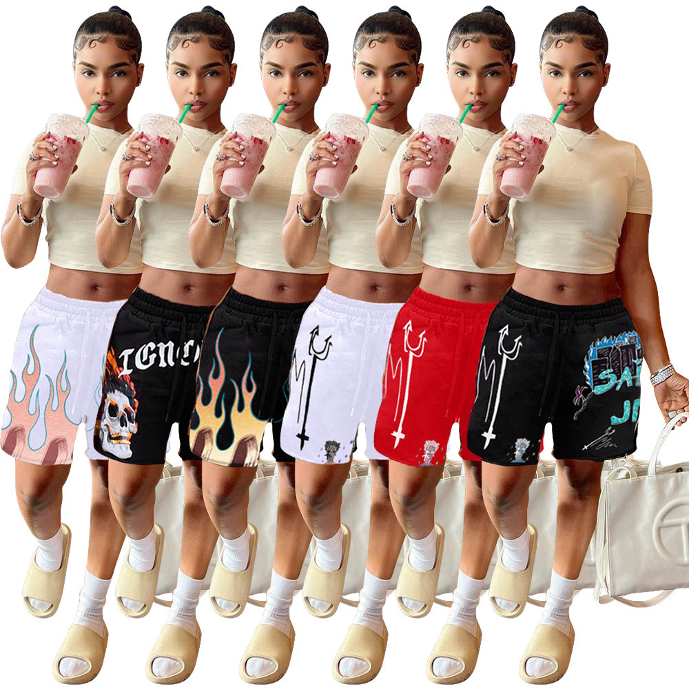 pink sweatpant shorts