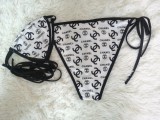 2 Pcs Printed Bikini Swimwear