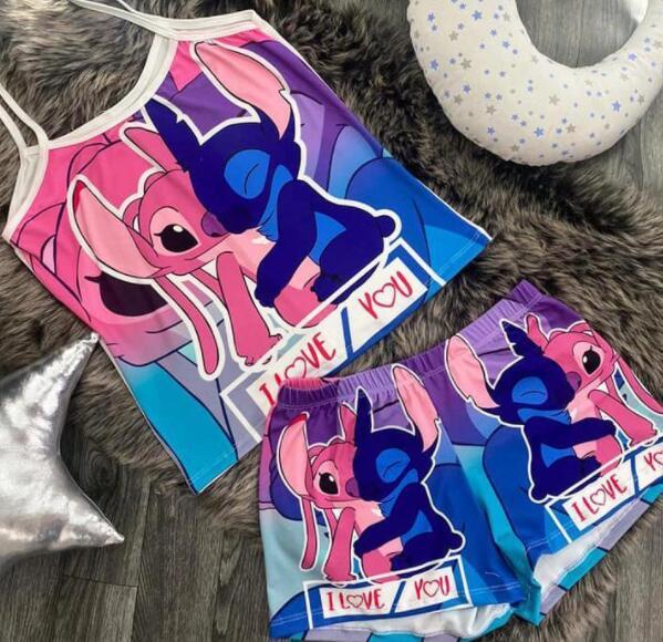 Sexy Graphic Print Suspender Yoga Short Pant Sets
