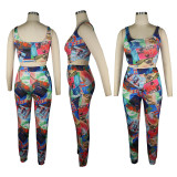 Statue of Liberty Printed Vest and Trousers