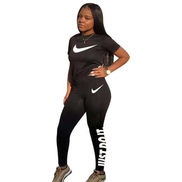 Nike Clothing Cotton Printed Two Piece Pants Set