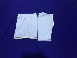 Pure Color Hot Shorts Sports Two Piece Clothing