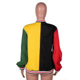 Air Layer Color Matching Jacket