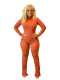 Solid Color Ribbed High Neck Stacked Lounge Wear Sets Women
