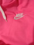 Casual Pink Nike Clothes Lounge Wear Sports Embroidery Hoodie Women Sweat Suit Set