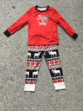 Parent-child Christmas Christmas Printed Pajama Loungewear Set For Girl