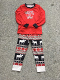 Parent-child Christmas Christmas Printed Pajama Loungewear Set For Girl