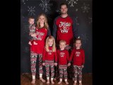 Parent-child Christmas Christmas Printed Pajama Loungewear Set For Men