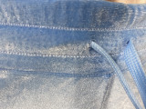 Light Blue Gold Velvet Solid Double Pocket Zipper Hooded Tracksuits Sets for Women