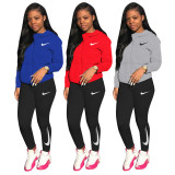Designer Clothes Sweatpants and Hoodie Set Sports Embroidery Casual Two Piece