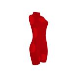 Red Summer Cut-out Sleeveless Temptation Bodycon Playsuits