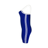 Royal Blue Sexy Side Striped Sling Tight Romper