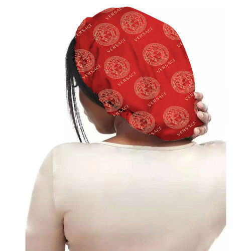 Double Layer Knitted Shower Cap