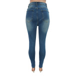 Casual Denim High Waist Jeans