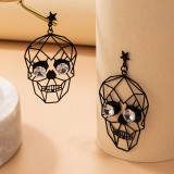 Copy Skull Face Earrings