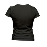 Casual Cotton Hot Drill Queen Round Neck T-shirt