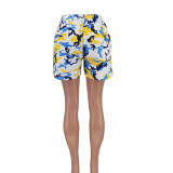 Summer Camo Print Casual Shorts
