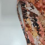 Fashion Digital Print V-Neck Long Sleeve Maxi Dress