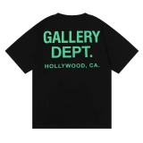 Summer GALLERY DEPT Hollywood Basic Letter Print Casual Short Sleeved T-shirt