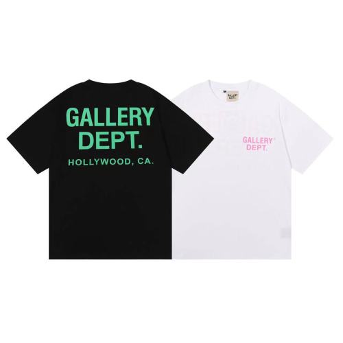 Summer GALLERY DEPT Hollywood Basic Letter Print Casual Short Sleeved T-shirt