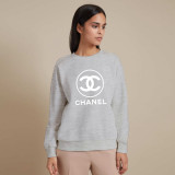Female Print Letter Long Sleeve Sweatshirt Casual Sports Pullover Tops