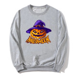 Cotton Halloween Pumpkin Pullover Men and Women Halloween Sweatshirts