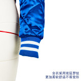 Fashion Pocket Reflective Quilted Cotton Coat Baseball Jacket Top