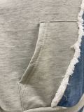 Fashion Casual Printed Hoodie Sweatshirt Long Two Piece Suit