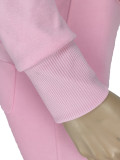Double-Sided Velvet Women's Vest Hooded Cardigan & Wide Leg Pants Three-piece Set