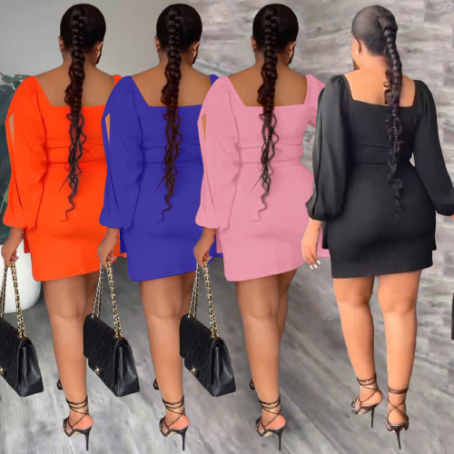 Women Plus Size Set Solid Crop Tops Pleated Skirts Two 2 Piece Set Tracksuit Fashion Outfit