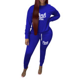 Winter Printed Womens 2 Two Piece Sets Tracksuit Stacked Matching Sets