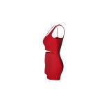 Solid Color Pineapple Jacquard Yoga Sports Vest Shorts Two Pieces
