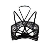 Sexy Lingerie 2023 Lace See Through Bra & Thong Underwewar Set Two Pieces