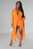 Summer Sexy See Through Chiffon Long Cardigan & Shorts Two Pieces