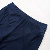 Fashionable Short-Sleeved T-shirt and Long Pants Casual Set